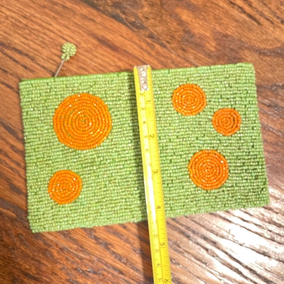 Great summer beaded clutch or wallet - Picture 3 of 6